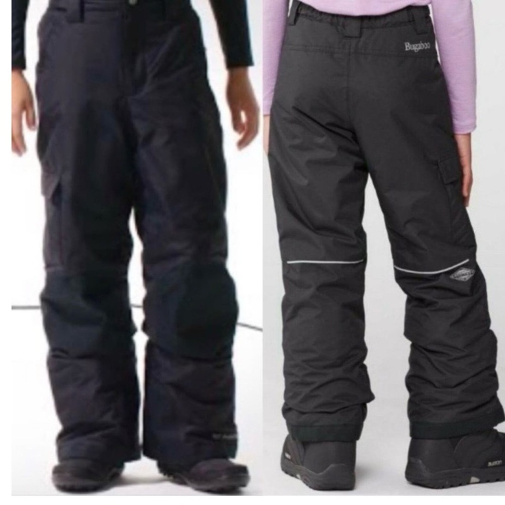 Columbia Boys Girls Bugaboo Omni Tech Outgrown Snow Ski Pants Insulated size S 8